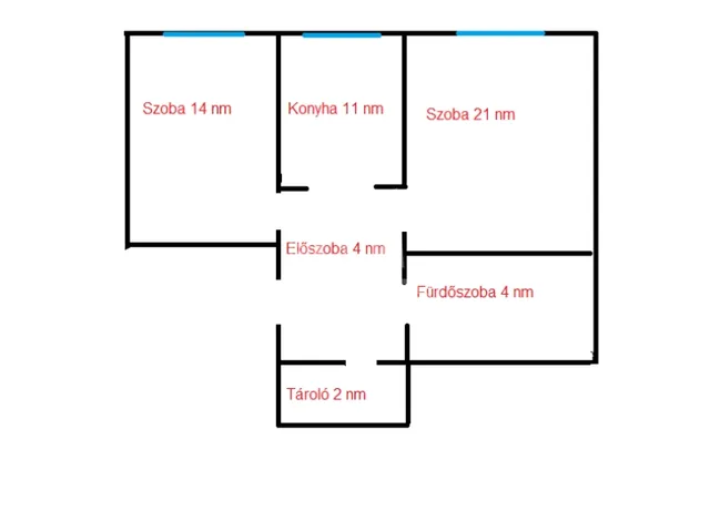 Eladó lakás Budapest XIII. kerület 56 nm