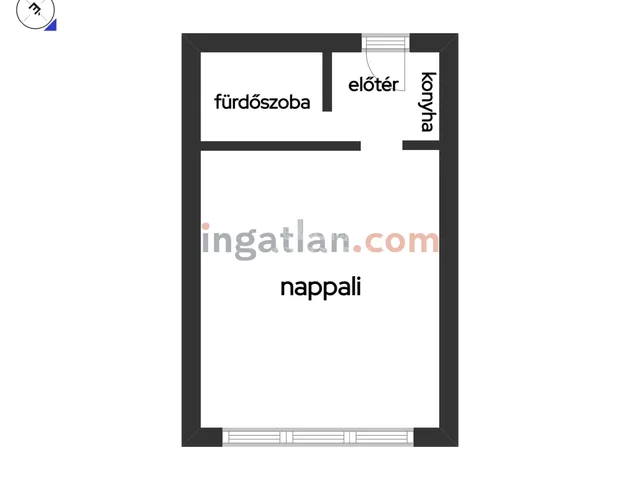 Eladó lakás Budapest X. kerület, Újhegy 29 nm