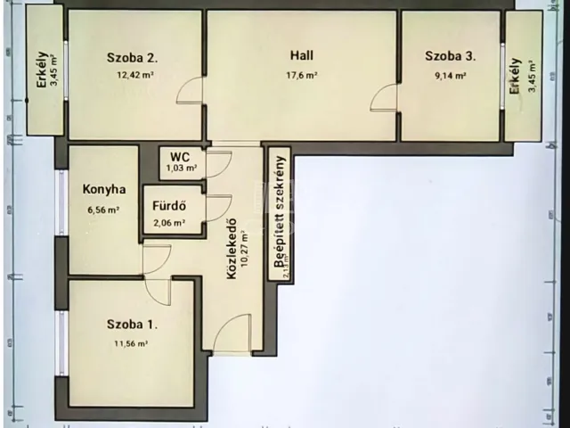 Eladó lakás Budapest XV. kerület 71 nm