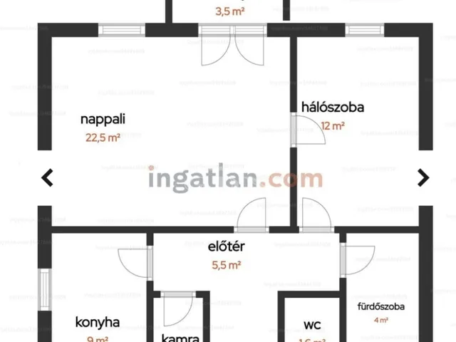 Eladó lakás Budapest XXI. kerület 57 nm