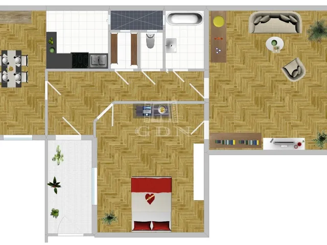 Eladó lakás Budapest IX. kerület 85 nm