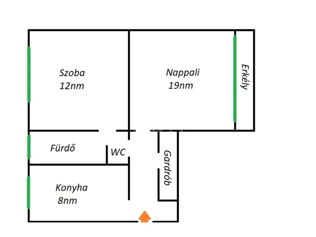 Eladó lakás Budapest XIV. kerület, Zugló 54 nm