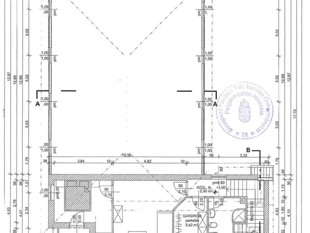 Eladó ház Budapest XVI. kerület, Rákosszentmihály 208 nm