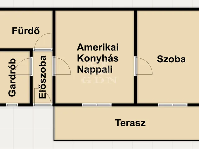 Eladó lakás Budapest X. kerület, Óhegy 49 nm