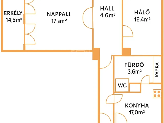 Eladó lakás Budapest XIV. kerület, Alsórákos 60 nm
