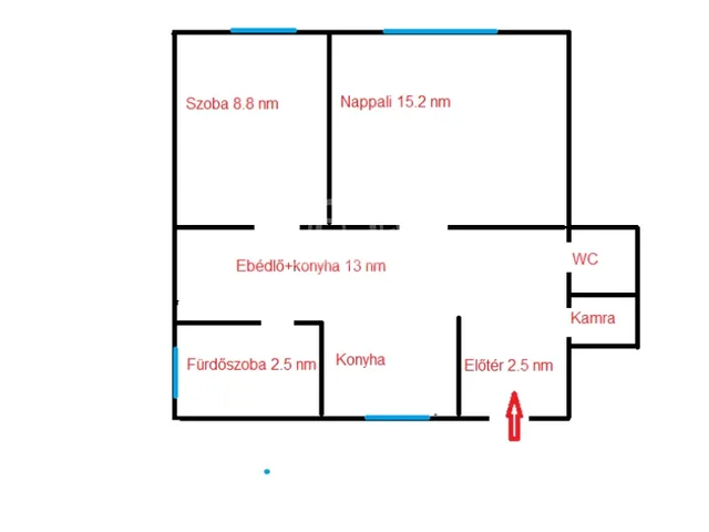 Eladó lakás Budapest XIII. kerület, Újlipótváros 42 nm
