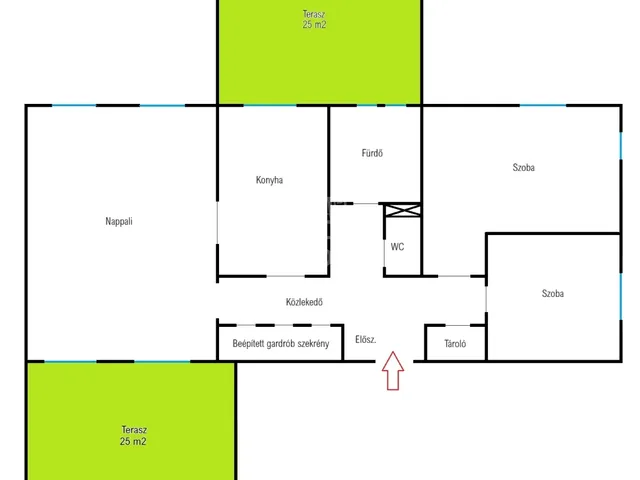 Eladó lakás Budapest IV. kerület 105 nm