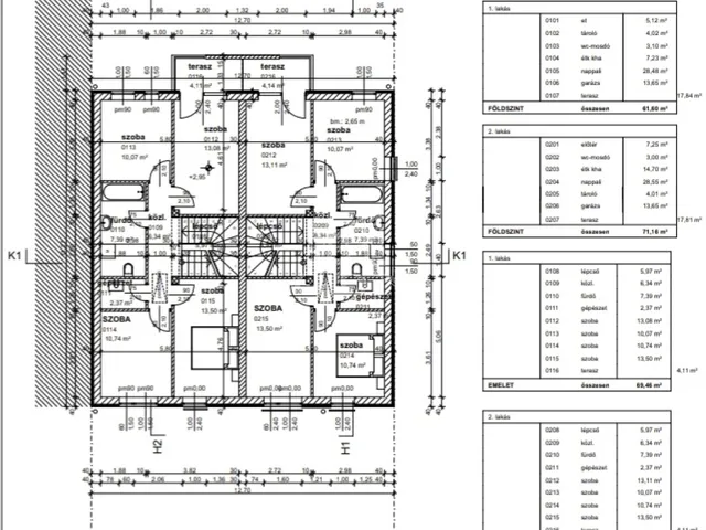 Eladó ház Budapest XV. kerület 130 nm