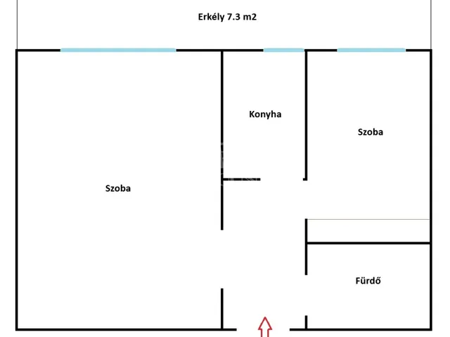 Eladó lakás Budapest XV. kerület 35 nm