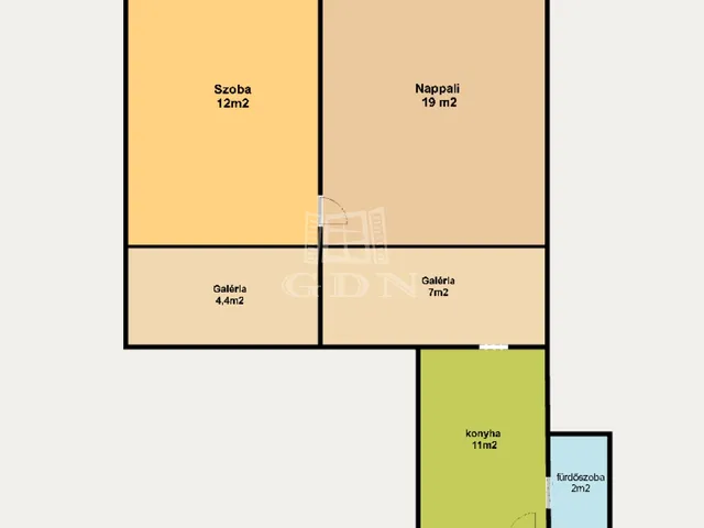 Eladó lakás Budapest XIII. kerület, Újlipótváros 44 nm