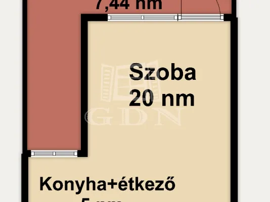 Eladó lakás Budapest IX. kerület, Rehabilitációs terület IX. ker. 35 nm