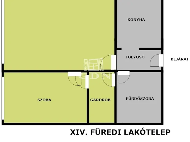 Eladó lakás Budapest XIV. kerület 46 nm