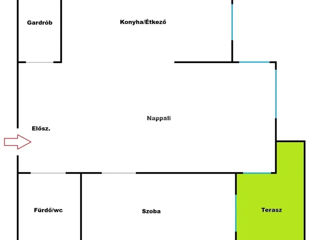 Eladó lakás Budapest IV. kerület 57 nm