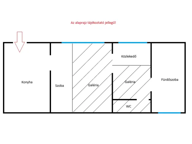 Eladó lakás Budapest V. kerület, Lipótváros 36 nm