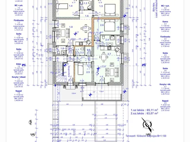 Eladó lakás Budapest XXIII. kerület 65 nm
