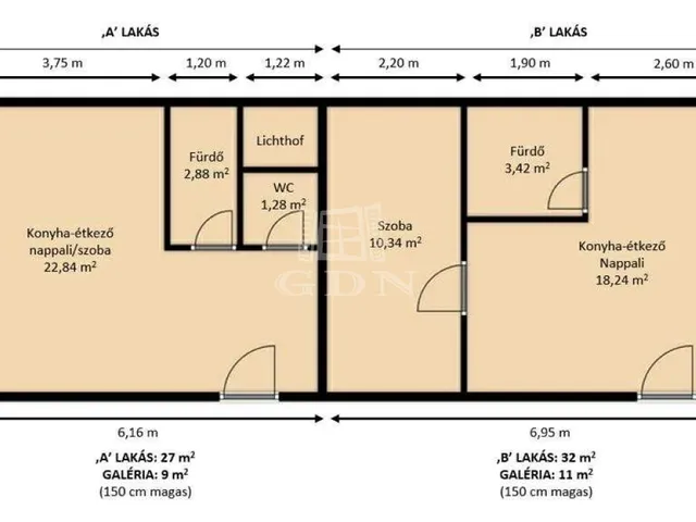 Eladó lakás Budapest XIII. kerület, Újlipótváros 79 nm