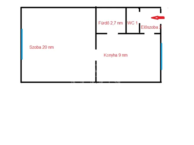 Eladó lakás Budapest XIII. kerület, Angyalföld 35 nm