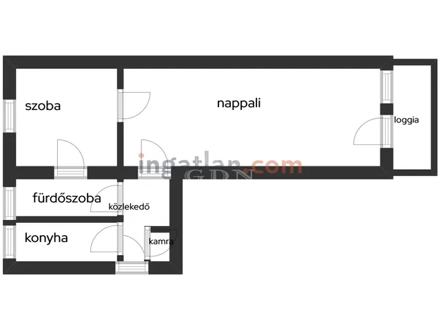 Eladó lakás Budapest X. kerület 56 nm