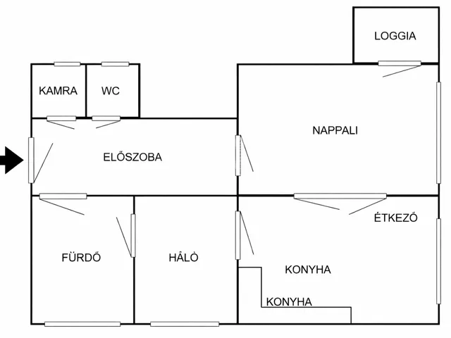 Eladó lakás Budapest XIV. kerület, Törökőr 64 nm