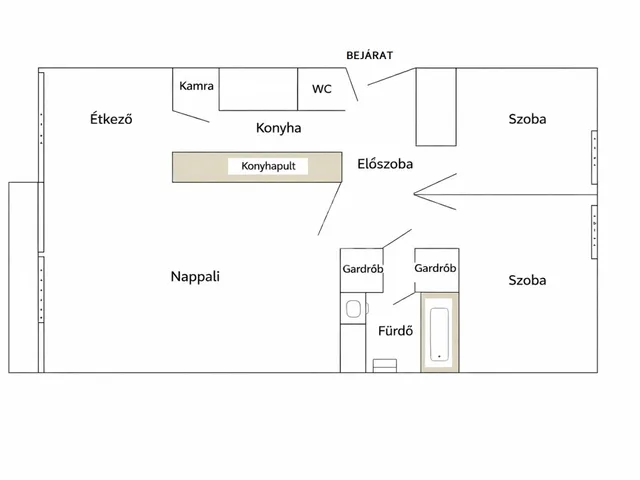 Eladó lakás Budapest XIV. kerület, Alsórákos 62 nm