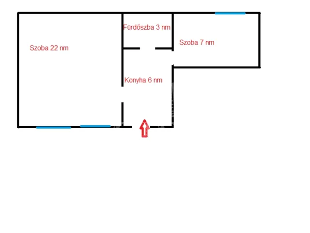 Eladó lakás Budapest VI. kerület 37 nm