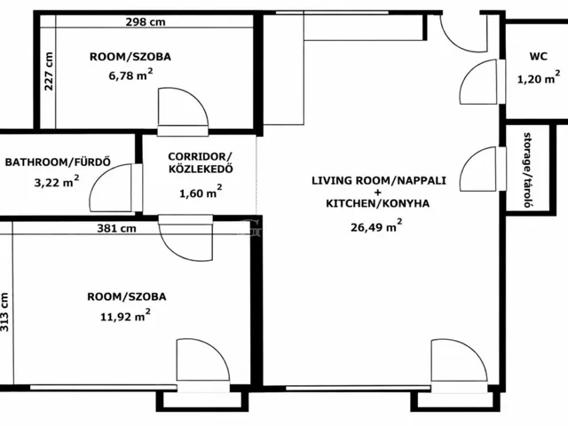Eladó lakás Budapest VIII. kerület 53 nm