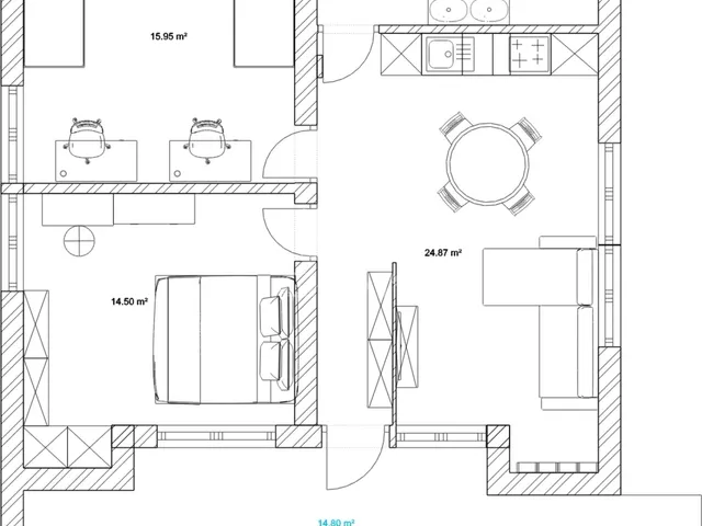 Eladó lakás Veresegyház, Ligetek 62 nm