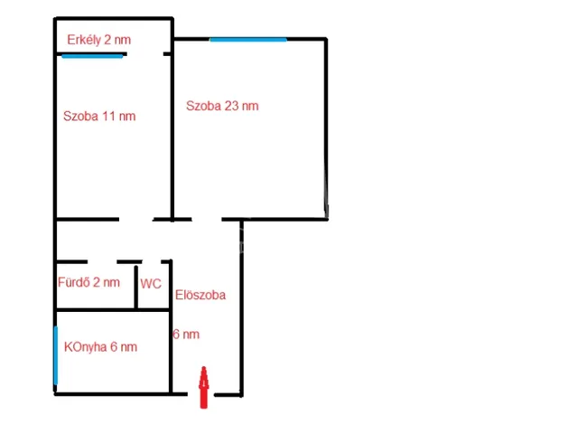 Eladó lakás Budapest XIII. kerület, Angyalföld 49 nm