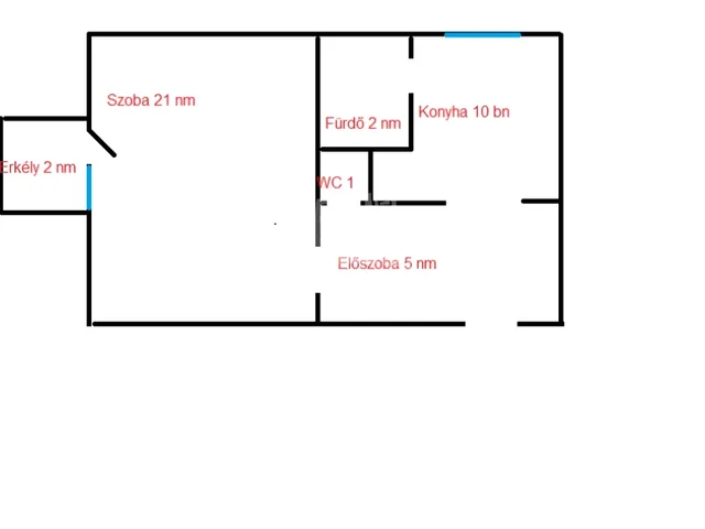 Eladó lakás Budapest XIV. kerület 38 nm