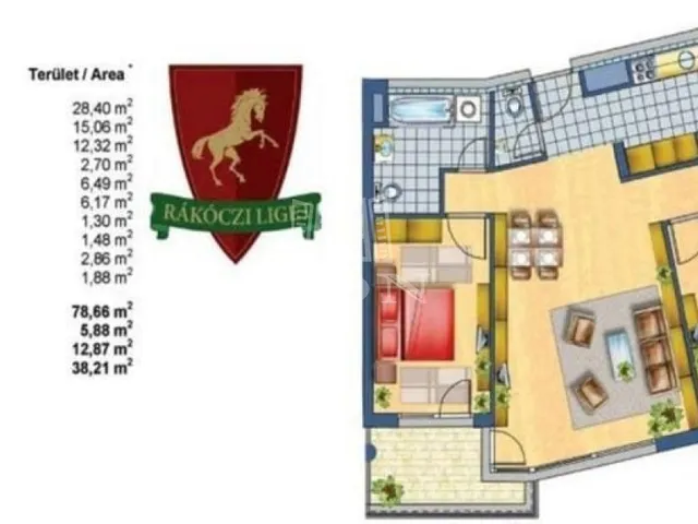 Eladó lakás Budapest XXI. kerület 79 nm