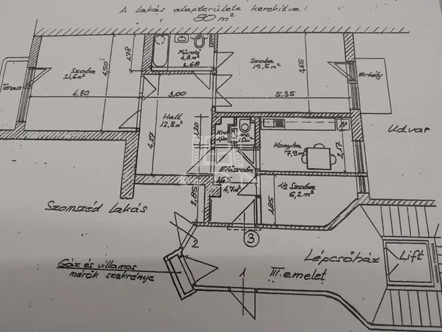 Eladó lakás Budapest V. kerület, Belváros 78 nm