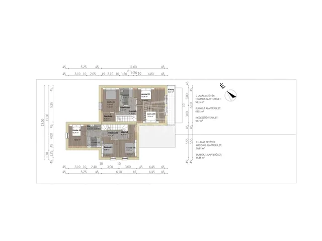Eladó ház Dunaharaszti, Bezerédi-lakópark 117 nm
