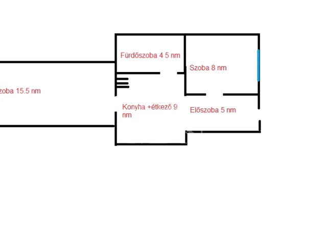 Eladó lakás Budapest IX. kerület 42 nm