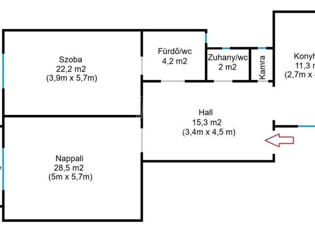 Eladó lakás Budapest II. kerület, Rózsadomb 84 nm
