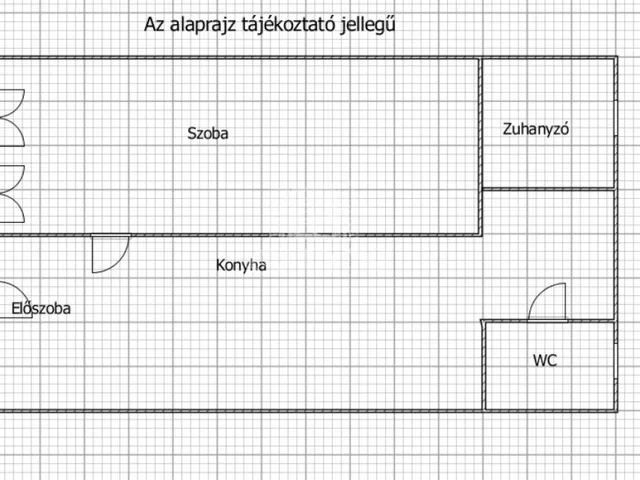 Eladó lakás Budapest VII. kerület 26 nm