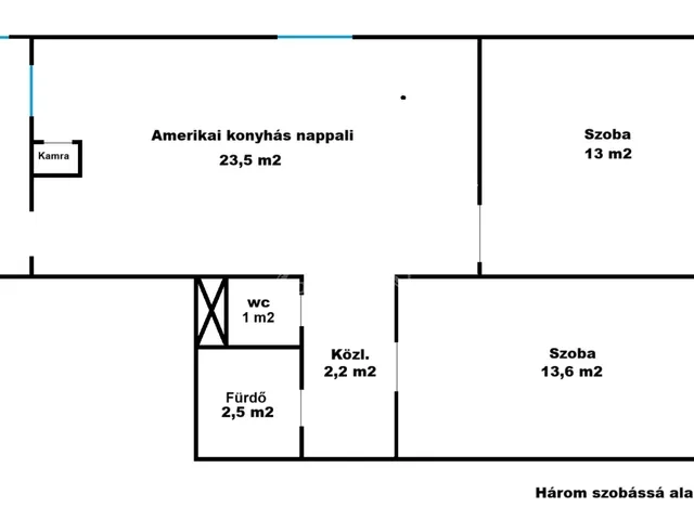 Eladó lakás Budapest XIV. kerület, Alsórákos 60 nm