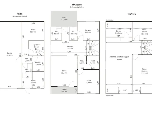 Eladó ház Göd, Felsőgöd 211 nm