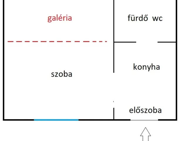 Eladó lakás Budapest VI. kerület 23 nm