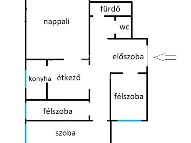 Eladó lakás Budapest IV. kerület 87 nm