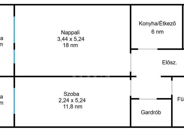 Eladó lakás Budapest III. kerület, Békásmegyer 52 nm