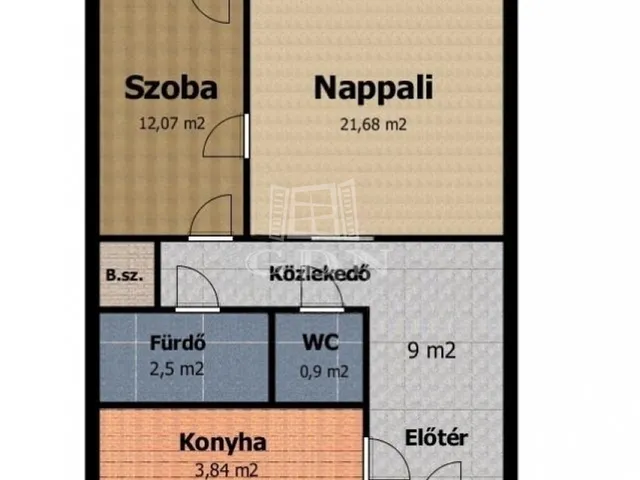 Eladó lakás Budapest XIII. kerület 49 nm