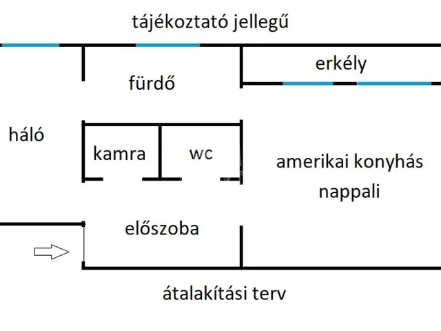 Eladó lakás Budapest XIII. kerület, Angyalföld 43 nm