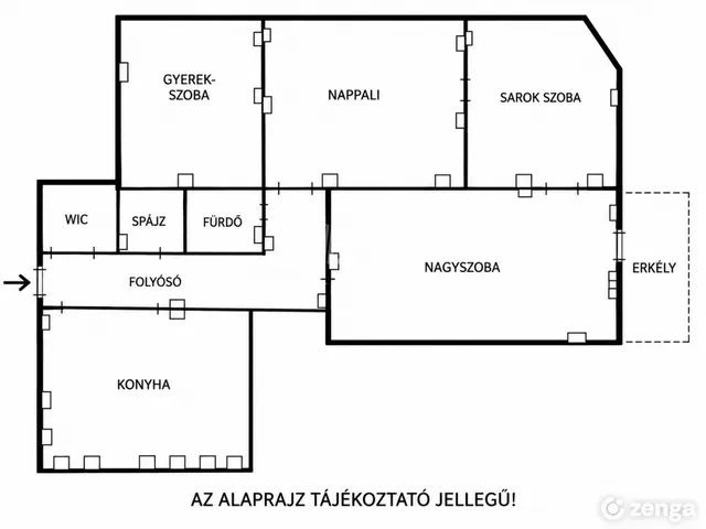 Eladó lakás Budapest XIII. kerület, Angyalföld 124 nm