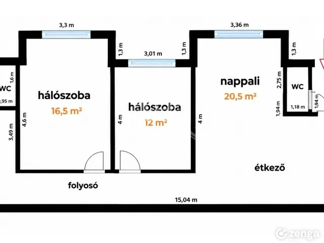 Eladó lakás Budapest II. kerület, Rózsadomb 98 nm