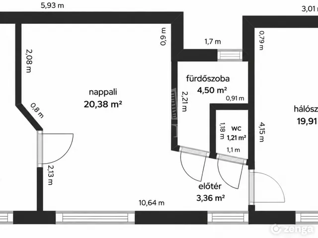 Eladó lakás Budapest IX. kerület 47 nm