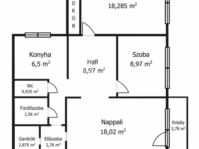 Eladó lakás Budapest IV. kerület 71 nm