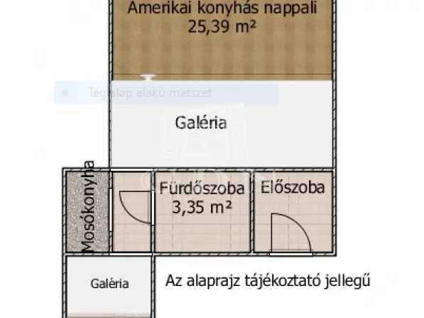 Kiadó lakás Budapest I. kerület 43 nm