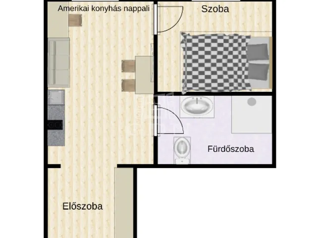 Eladó lakás Budapest V. kerület, Lipótváros 32 nm