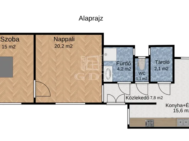 Eladó lakás Budapest XIII. kerület, Újlipótváros 66 nm