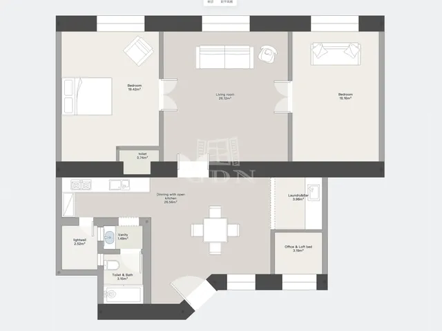 Kiadó lakás Budapest I. kerület 103 nm